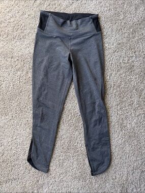 Lululemon Gray Mesh 26” Leggings